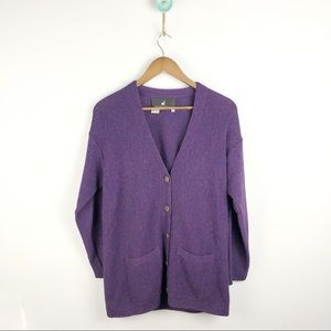 peruvian connection alpaca cardigan